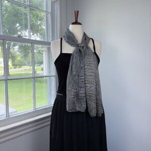 Vintage Sheer Animal Print Snake Skin Scarf One Size Neutral Mobwife Neutral